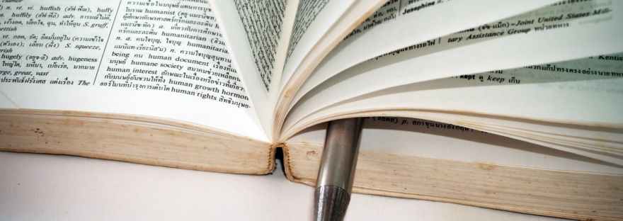 pen holding place in Bible